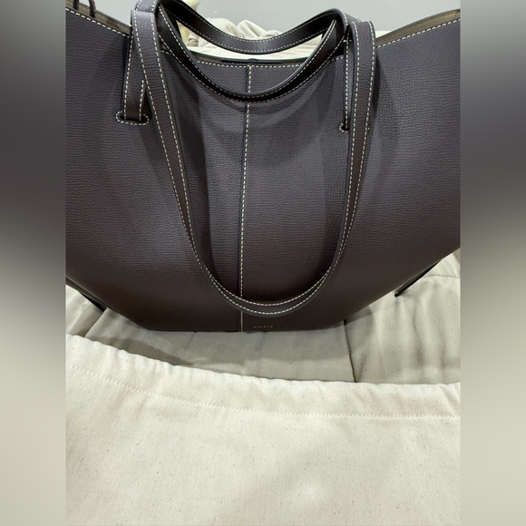 Polene Handbags - Polene Cyme - Textured Ebony
